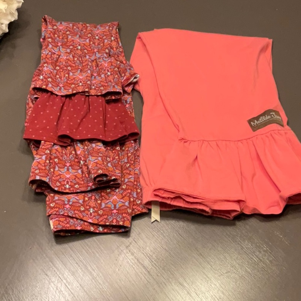 2 pair Matilda Jane ruffle bottoms